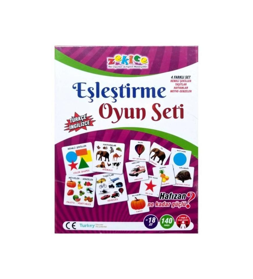 Zekice ZK-E03 Eşleştirme Oyunu