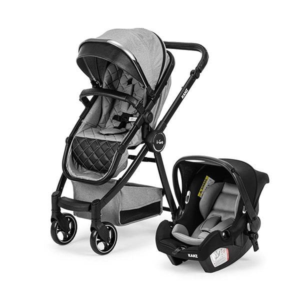 Kanz K-Go Travel Sistemi Bebek Arabası Gri