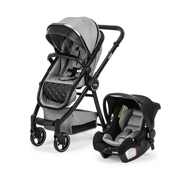 Kanz K-Go Travel Sistemi Bebek Arabası Gri
