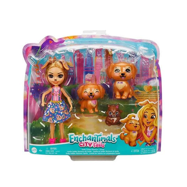 Enchantimals Aile Serileri - Gerika Golden Retriever Ailesi