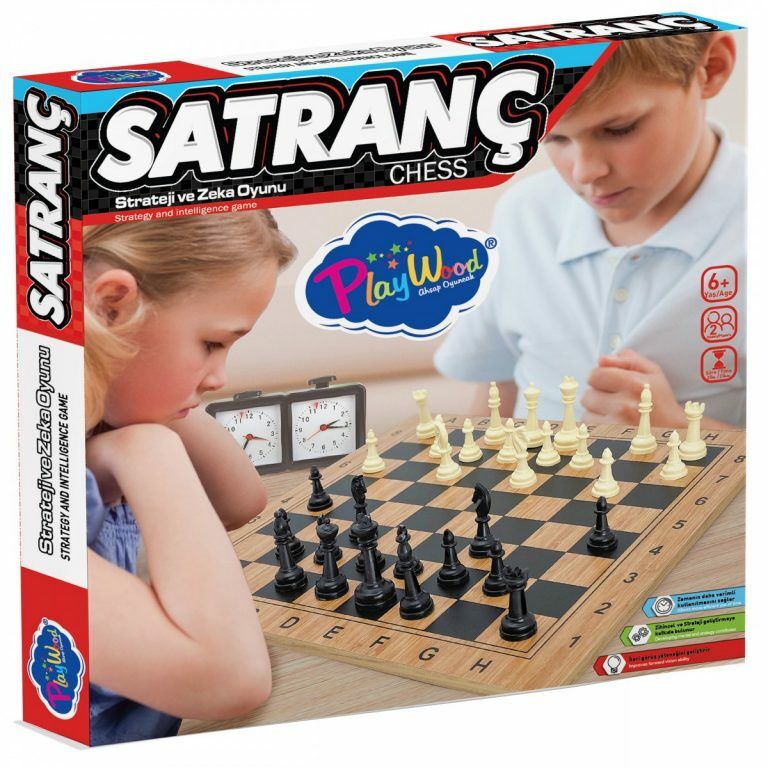 Play Wood Kutuda Ahşap Satranç