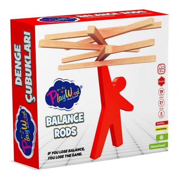 Play Wood Ahşap Denge Çubukları