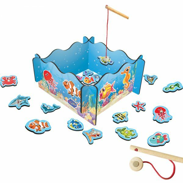 Play Wood Ahşap Manyetik Tutmalı Balık Oyunu
