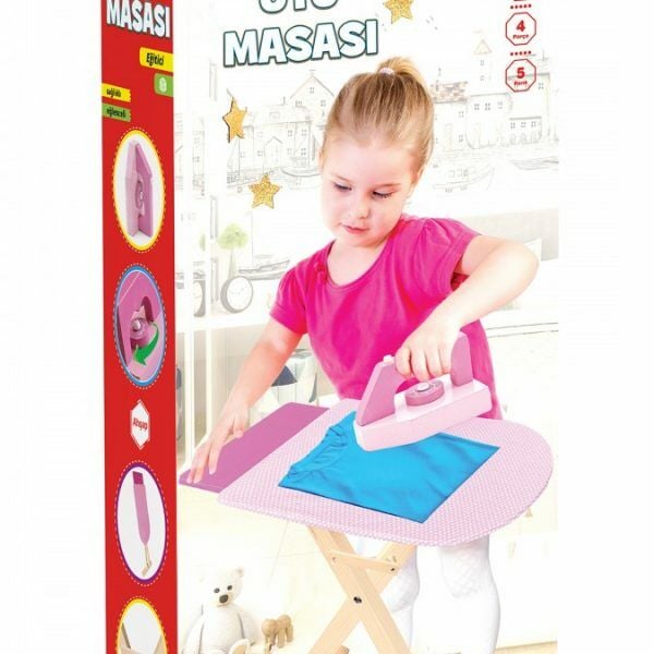 Play Wood Kutuda Ahşap Ütü Masası