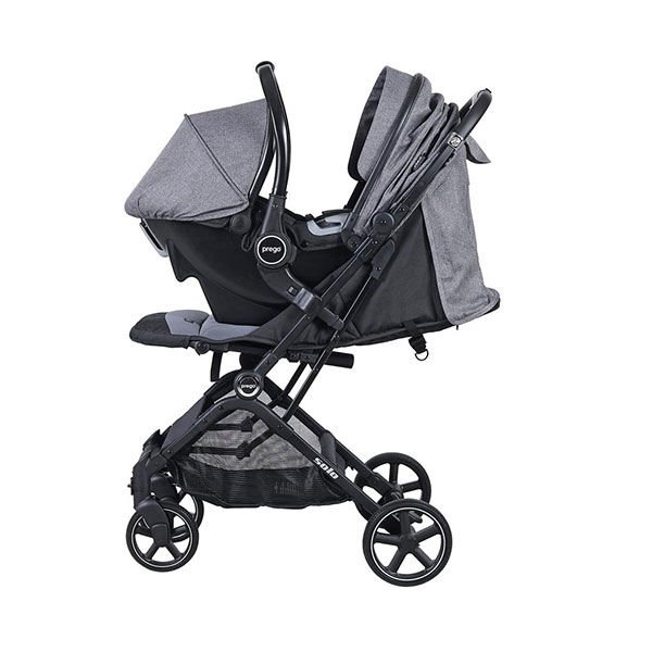 Prego Solo Travel Bebek Arabası Gri