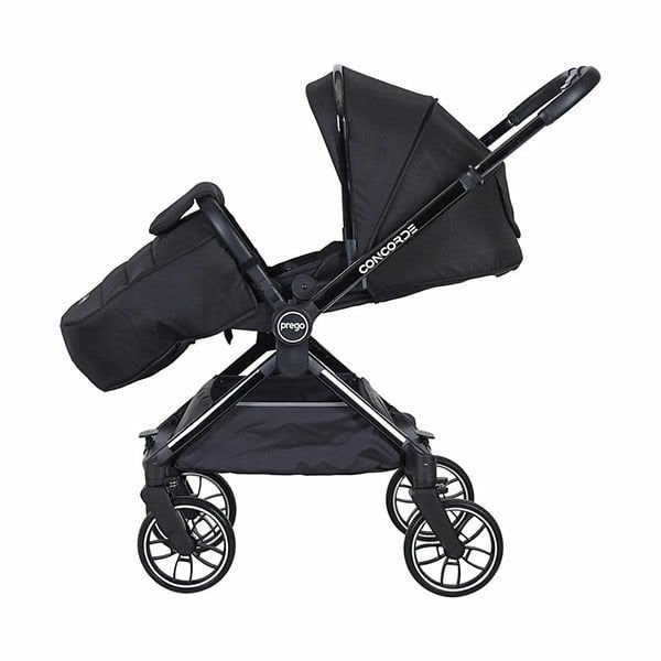 Prego Concorde Travel Bebek Arabası Siyah