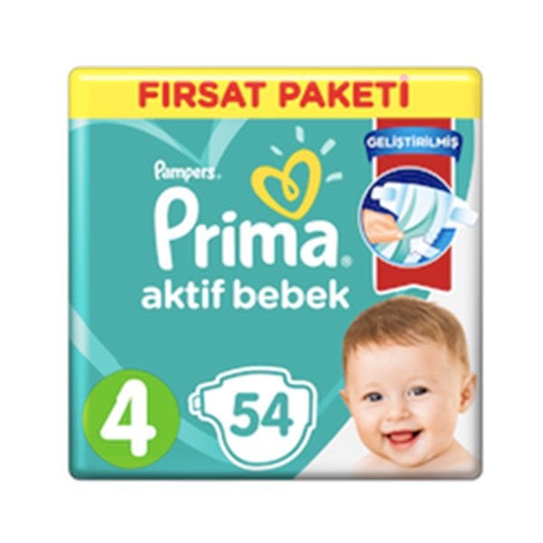 Prima Aktif Bebek Maxi Fırsat Paketi 3X54