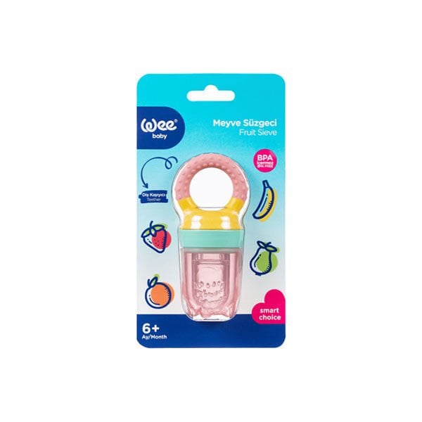 Wee Baby Meyve Süzgeci Pembe