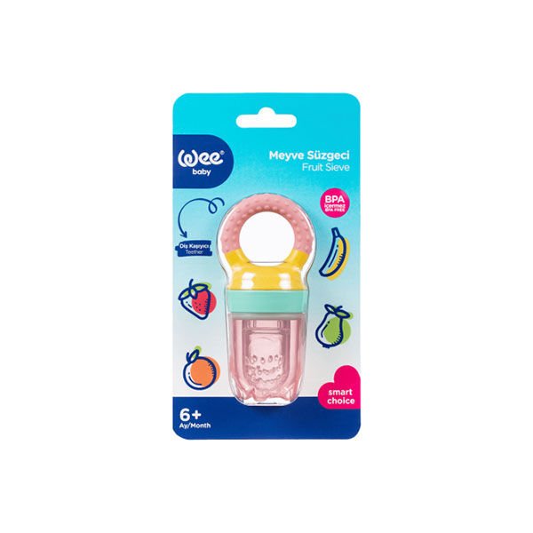 Wee Baby Meyve Süzgeci Pembe