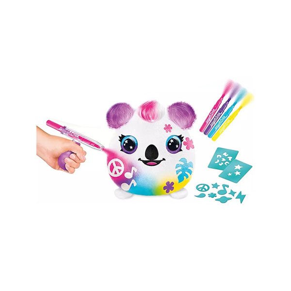 Mega Airbrush Plush Pelüş Boyama Seti
