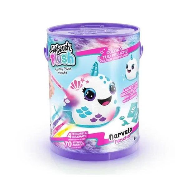 Mega Airbrush Plush Pelüş Boyama Seti