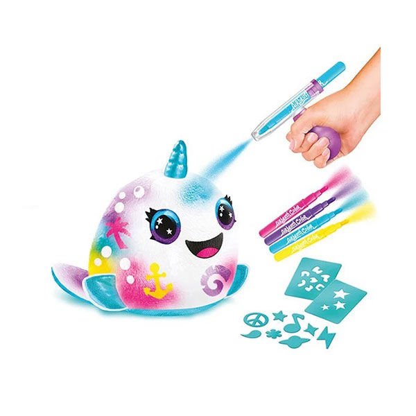Mega Airbrush Plush Pelüş Boyama Seti