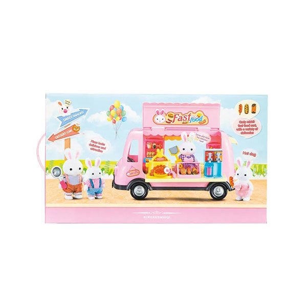 Mega Bay Dreamy Mini Tavşan Fast Food Karavanı