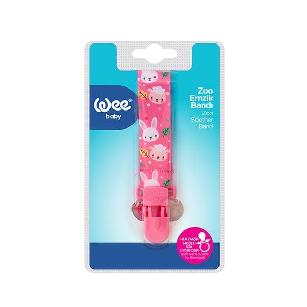 Wee Baby Zoo Emzik Bandı Pembe