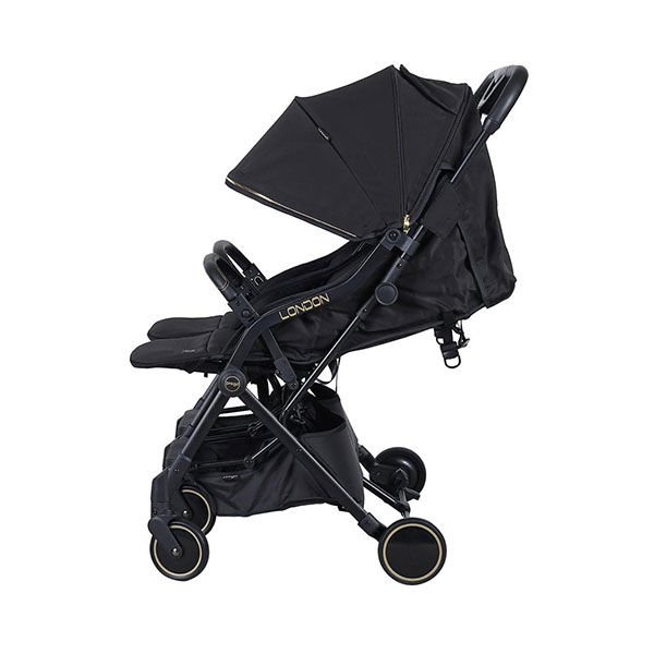 Prego London İkiz Bebek Arabası Siyah