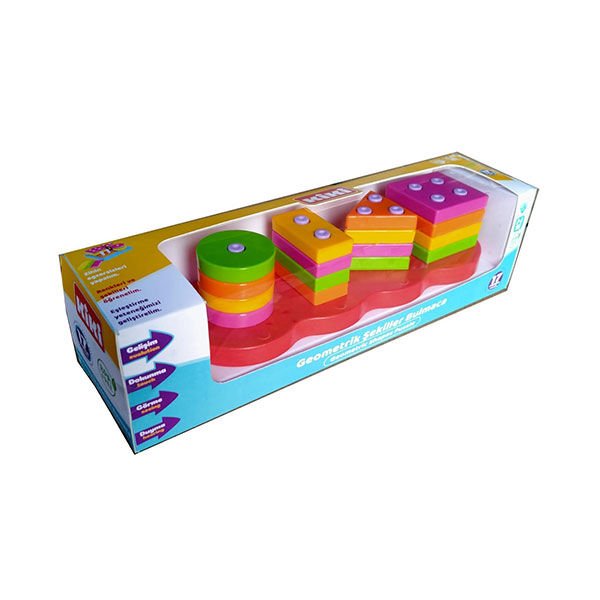 Kiki Geometrik Şekiller Bulmaca XL