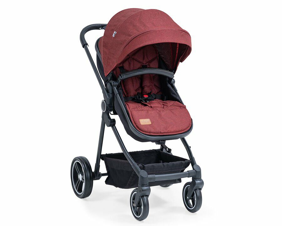 Baby2Go Ultima Travel Sistem Bebek Arabası & Ana Kucaklı-Kırmızı