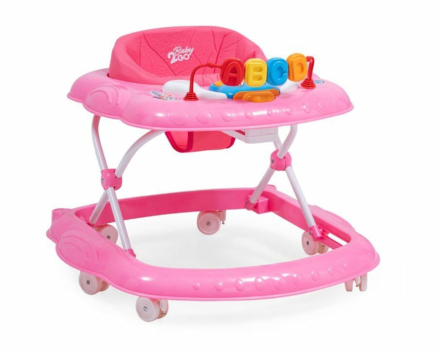 Baby2Go Budy Müzikli Kademeli Yürüteç-Pembe