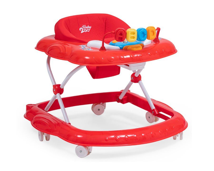 Baby2Go Budy Müzikli Kademeli Yürüteç-Kırmızı