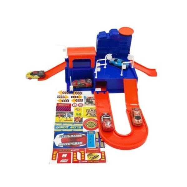 Toysan Speed Racer Garage Yarış Seti