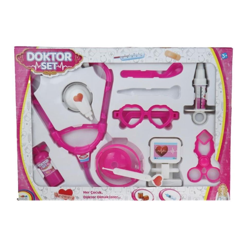 Beren BRN-0694 Kutulu Kız Doktor Seti
