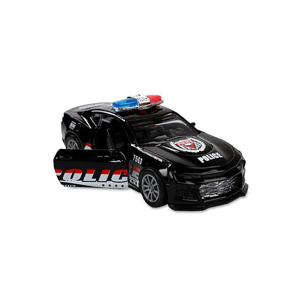 Die-Cast Metal Çek Bırak Polis Arabası