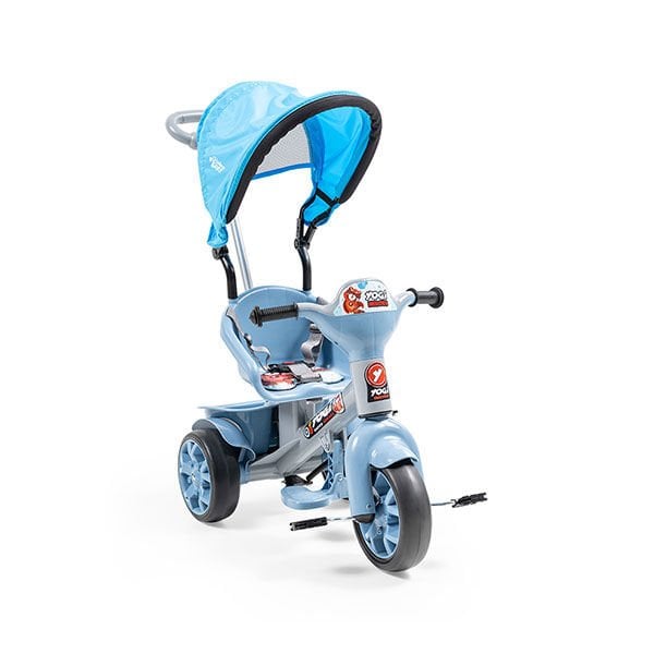 Baby2go Yogi 3 Teker İtmeli Bisiklet Mavi