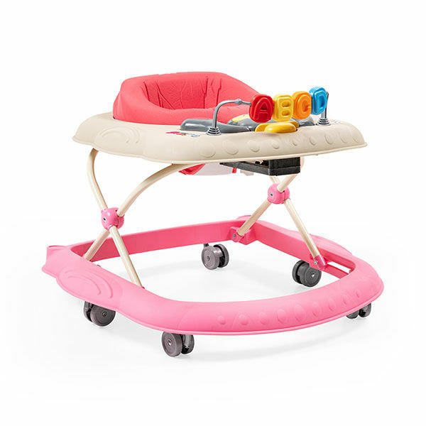 Baby2go Step Müzikli Yürüteç Pembe