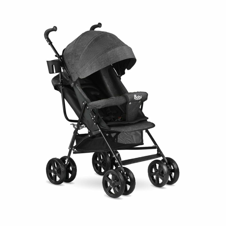 Baby Hope S-A-7 Baston Puset Bebek Arabası-Siyah
