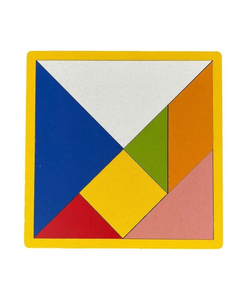 Hamaha HMH-154 - 7 Parça Büyük Tangram 19x19 cm