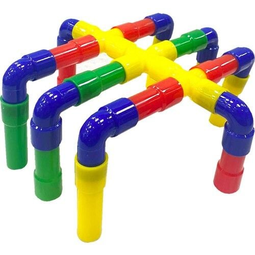 Hamaha HMH-1236 Hamko Tekerlekli 72 Parça Boru Lego