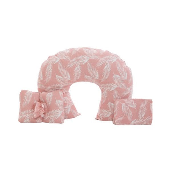 Moje 3'lü Emzirme Seti Yaprak-Pembe