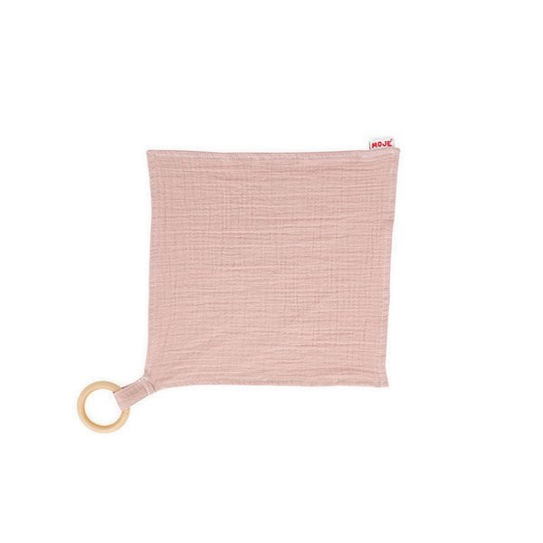 Moje Müslin Diş Kaşıyıcı Ağız Mendili Pembe