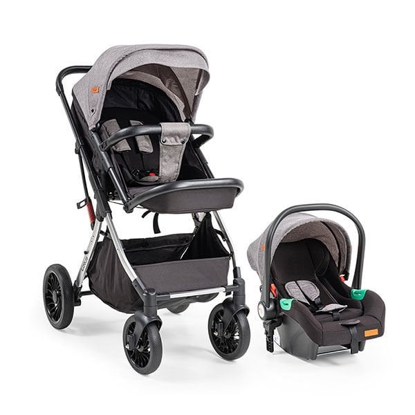 Baby2go Lotus T/S Bebek Arabası Gri