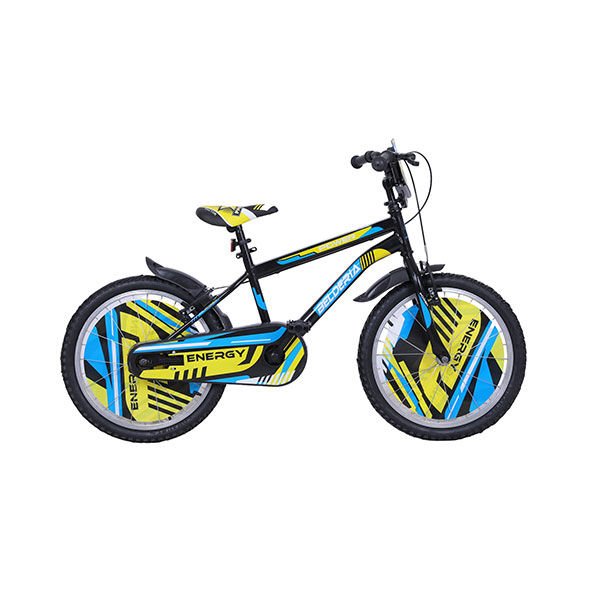 Belderia Power 20'' Jant Çocuk Bisikleti Siyah Sarı