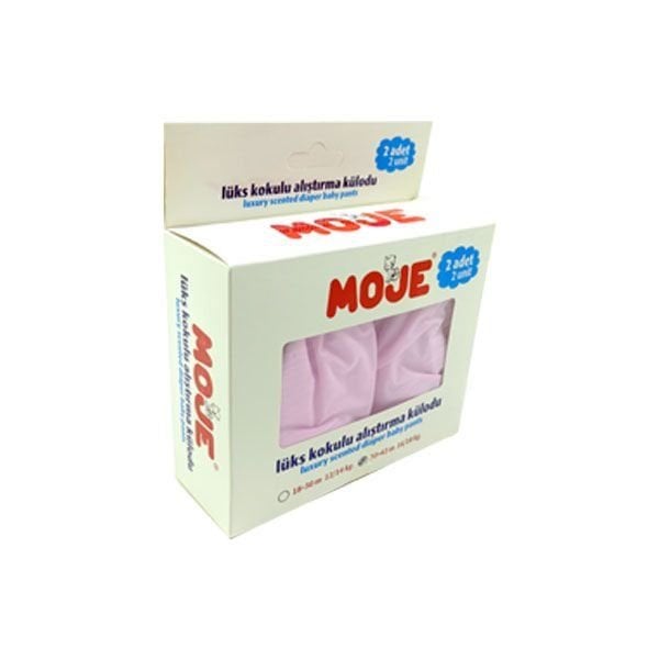 Moje Lüks Kokulu Alıştırma Külodu 2'li Pembe-Medium