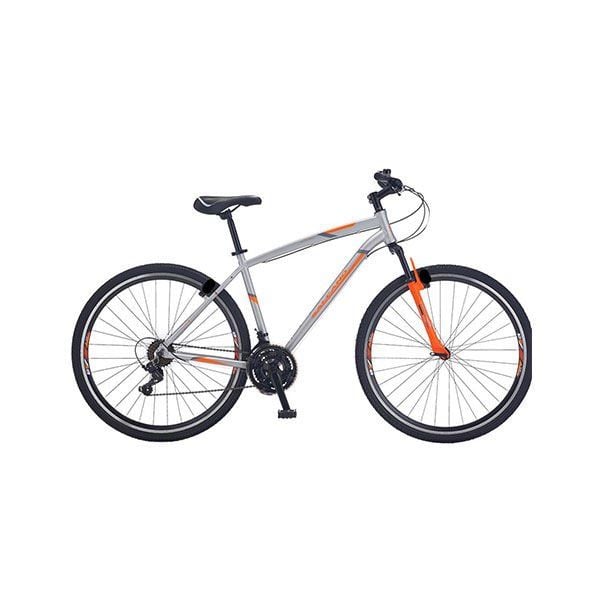 Salcano City Explorer V 19'' Şehir Gezi Bisikleti Mat Gri Turuncu Koyu Gri