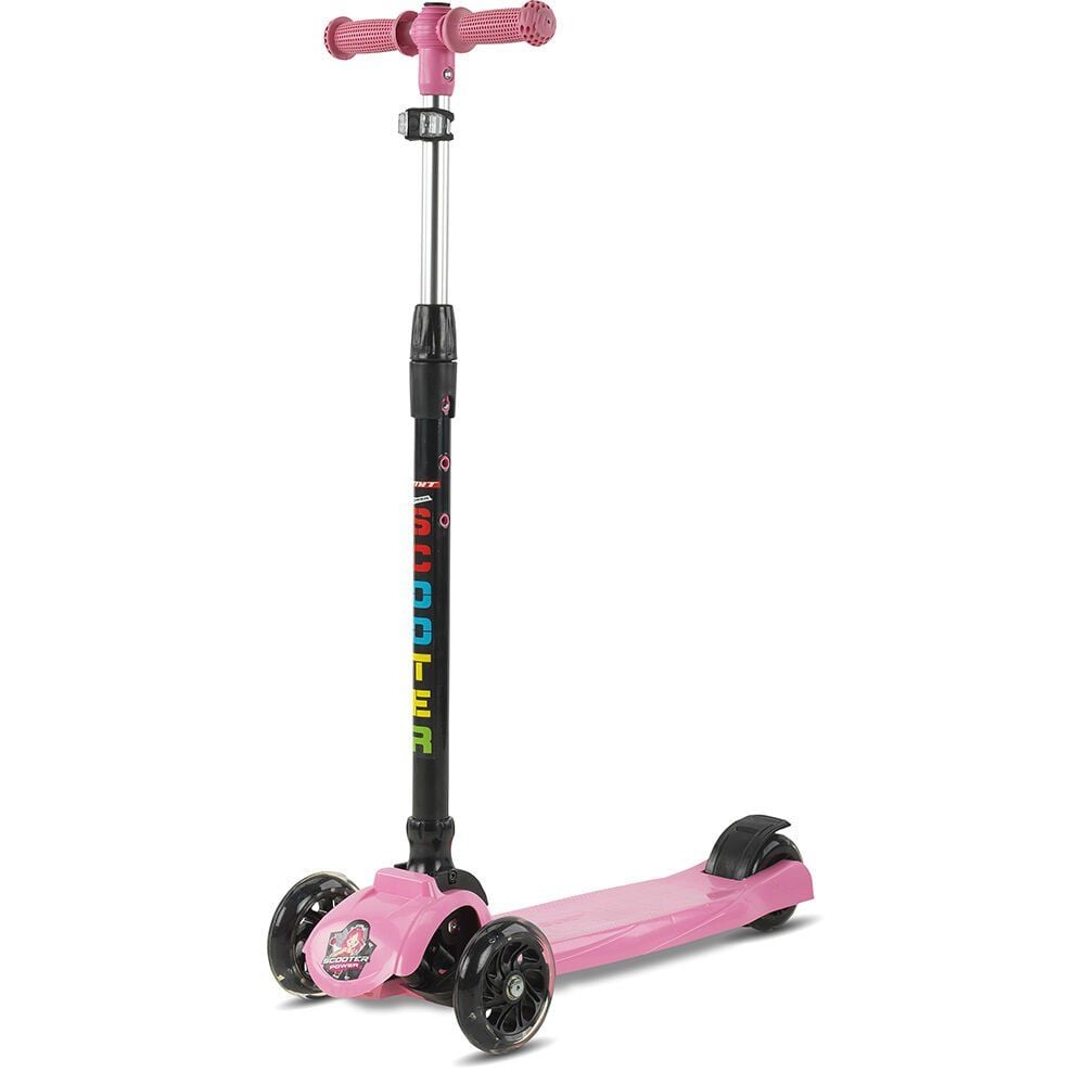 Baby Hope JY H01 Power Işıklı Scooter-Pembe