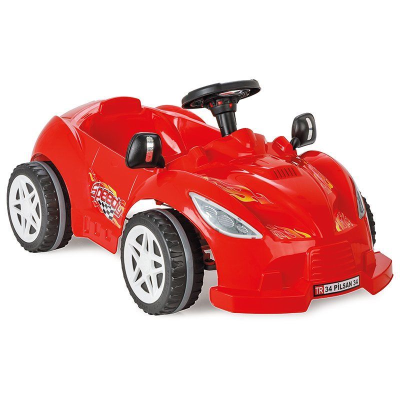 Pilsan Speedy Pedallı Araba-Kırmızı