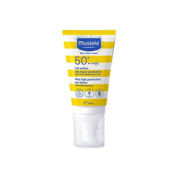 Mustela Çok Yüksek Koruma Faktörlü Güneş Losyonı SPF 50+ 40 Ml