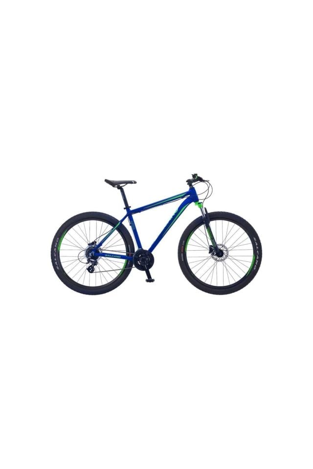 Salcano Astro 29 HD 29 Jant 19 İnc (170-185 cm Boy) Hidrolik Disk Fren Dağ Bisikleti-Lacivert Yeşil
