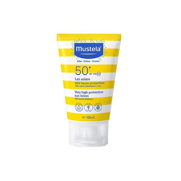Mustela Çok Yüksek Koruma Faktörlü Güneş Losyonı SPF 50+ 100 Ml