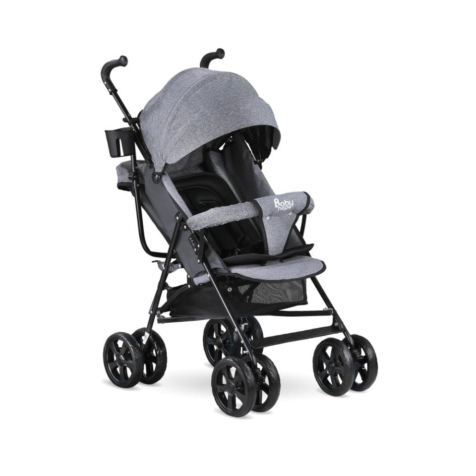 Baby Hope S-A-7 Baston Puset Bebek Arabası-Gri