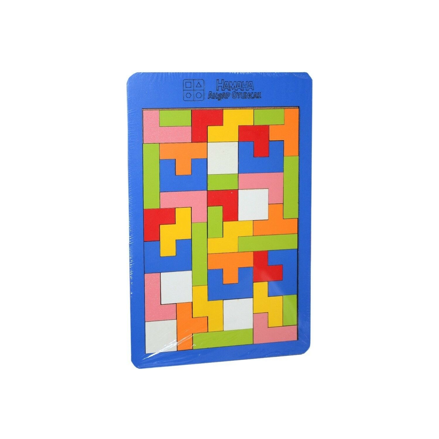 Hamaha HMH-178 Ahşap Tetris Blokları 6mm