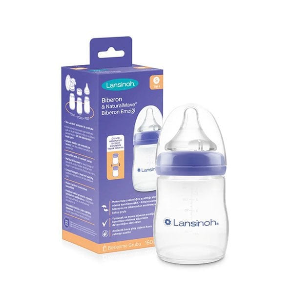 Lansinoh Natural Wave PP Biberon 160 Ml