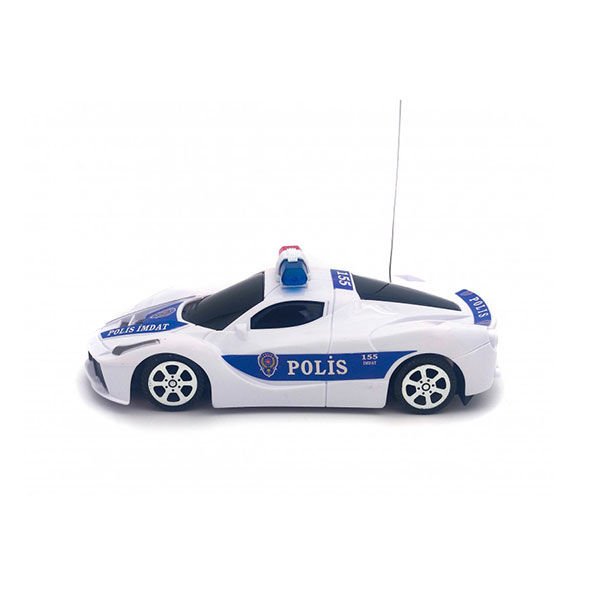 Duman Uzaktan Kumandalı Gezgin Polis Arabası