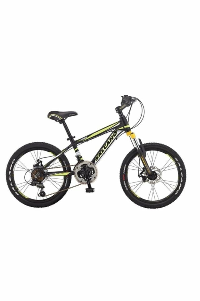 Salcano NG650 20 MD 20 Jant (120-135 cm Boy) Mekanik Disk Fren 18 Vites Çocuk Dağ Bisikleti-Siyah Sarı Beyaz