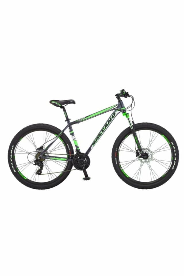 Salcano NG650 29 HD 19'' Hidrolik Disk Fren 29 Jant (185 cm ve üzeri Boy) 21 Vites Dağ Bisikleti-Mat Antrasit Yeşil Beyaz