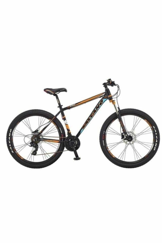 Salcano NG650 29 HD 19'' Hidrolik Disk Fren 29 Jant (185 cm ve üzeri Boy) 21 Vites Dağ Bisikleti-Mat Siyah Turuncu Turkuaz