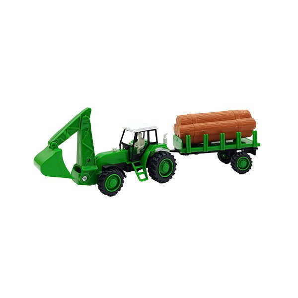 Toysan Kepçeli Römorklu Traktör